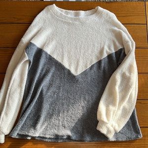 Fuzzy oversized Sweatshirt